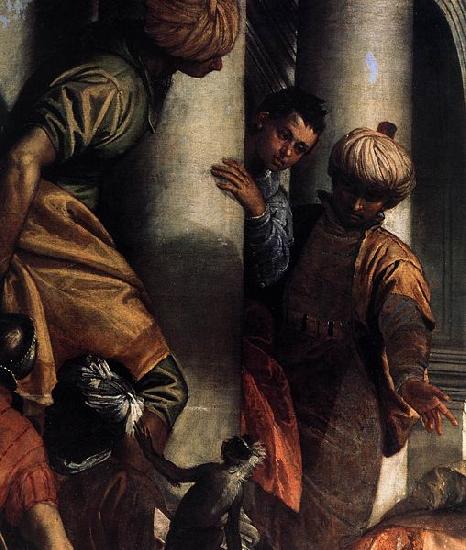 Paolo  Veronese Saints Mark and Marcellinus being led to Martyrdom oil painting image